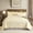 Black & Gold, variant on Quilt King Size 3 Pieces - 100% Cotton Reversible Lightweight Bedspread Set, Pre-Washed Coverlet Bedding Set for All Season (Blue and White)