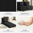 thumbnail image 5 of Modern Convertible Folding Sectional Sofa Fabric Corduroy Single, 5 of 8