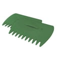 thumbnail image 2 of Openpig Leaf Scoop Plastic Garden Hand Rake Large Sized Green Color for Picking Up Leaves Grass Clippings and Garbage, 2 of 7