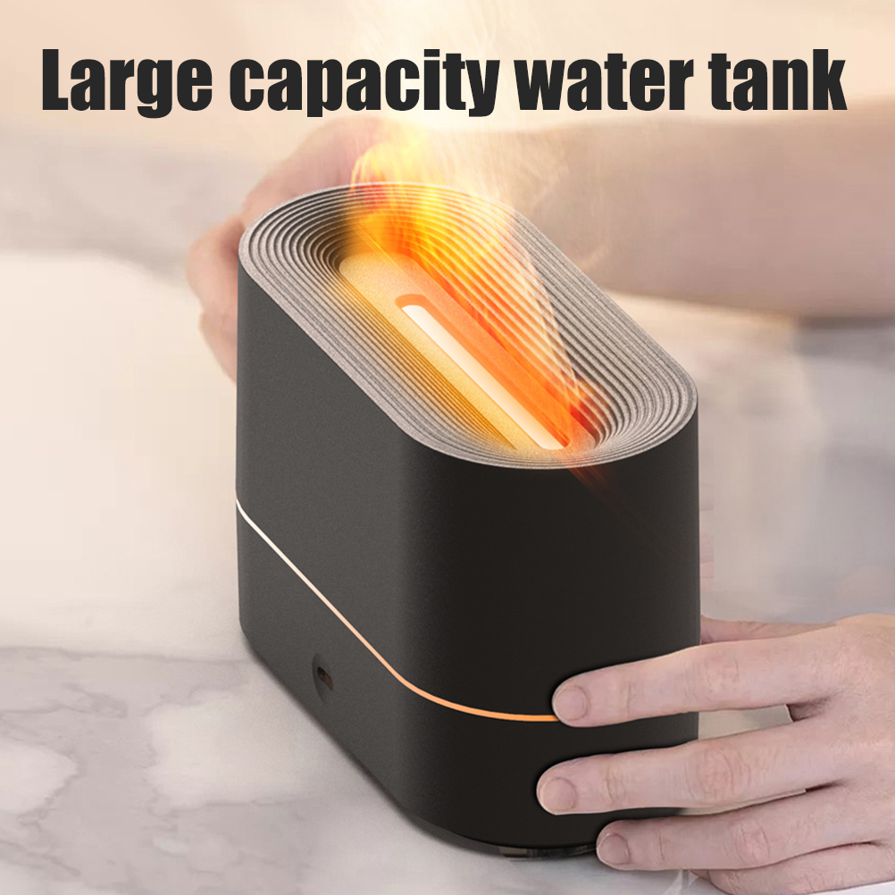 Humidificateur De Bureau Avec Veilleuse – Réservoir 200 Ml, Brume Fine, Parfait Pour La Maison