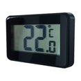 thumbnail image 1 of Balepha Precise Digital Refrigerador Congelador Termómetro Termómetro de habitación Pantalla LCD Celsius o Fahrenheit Fácil de operar con gancho (negro + blanco) Sailing Electrónica, 1 of 6