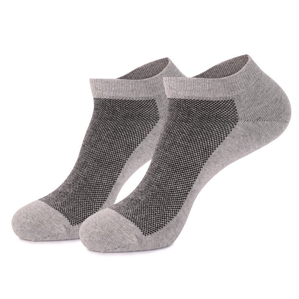 Calcetines de algodón de gran tamaño para hombre, calcetines de algodón para primavera y verano, calcetines deportivos cortos, calcetines náuticos grandes