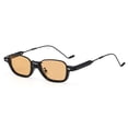 thumbnail image 1 of Montura pequeña de gafas anti-luz azul, gafas de sol de hip-hop, hechas de PC y metal, 1 of 5