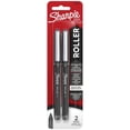 thumbnail image 1 of Sharpie Rollerball Pens, Needle Point (0.5 mm) Precision Pen, Black Ink, 2 Count, Perfect for the Home, School or Office, 1 of 5