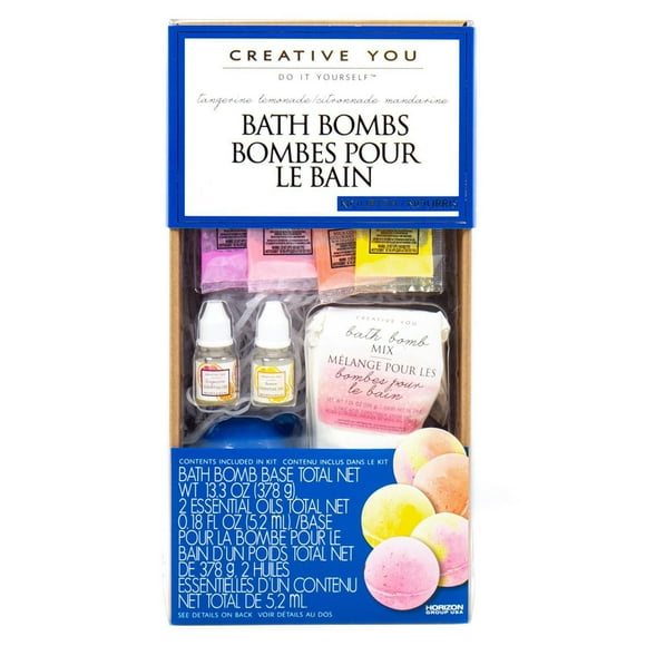 Creative You D.I.Y. Bombes pour le Bain Citronnade Mandarine