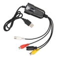 thumbnail image 2 of Video Capture Card Device RCA to USB Sound Video Converter VHS DV VCR Hi8 DVD to Digital Converter for Windows for OS X, 2 of 5