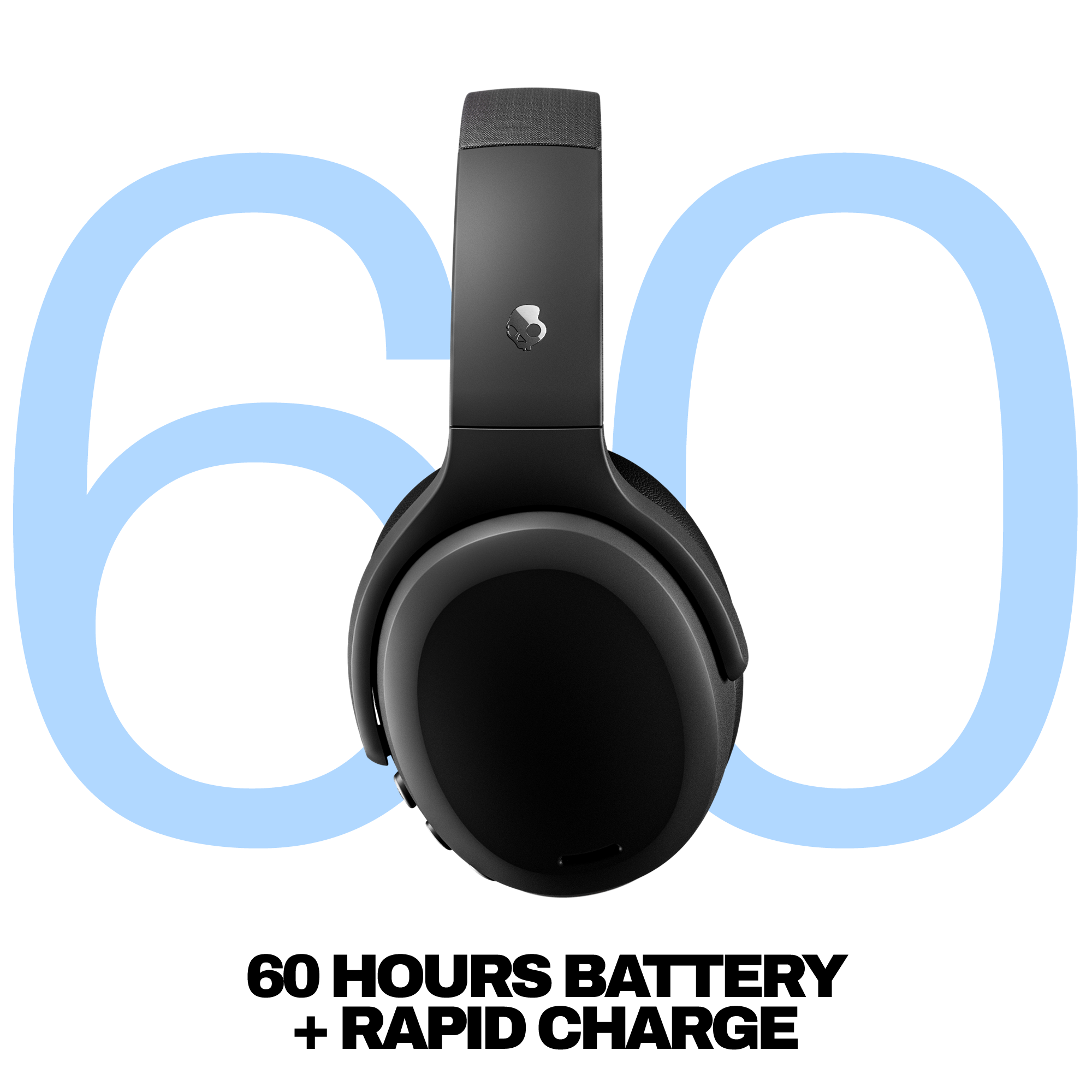 Skullcandy Crusher ANC XT 2 Noise Cancelling Headphones, Black photo 3