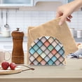 thumbnail image 2 of Yayeee Napkin Holder for Table Kitchen Paper Tissue Organization, Colorful Art Pattern, 2 of 8