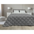 thumbnail image 1 of Geometric Down Alternative Comforter, Contemporary Design of Various Shapes Abstract Creative Retro Tones, Microfiber Quilt for All Season, 5 Sizes, Multicolor, by Ambesonne, 1 of 3