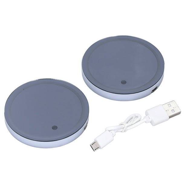 Posavasos LED Para Bebidas Inteligente 2 Uds. IP67 Impermeable Antideslizante Luminoso Para Coche ANGGREK Otros Vehículos
