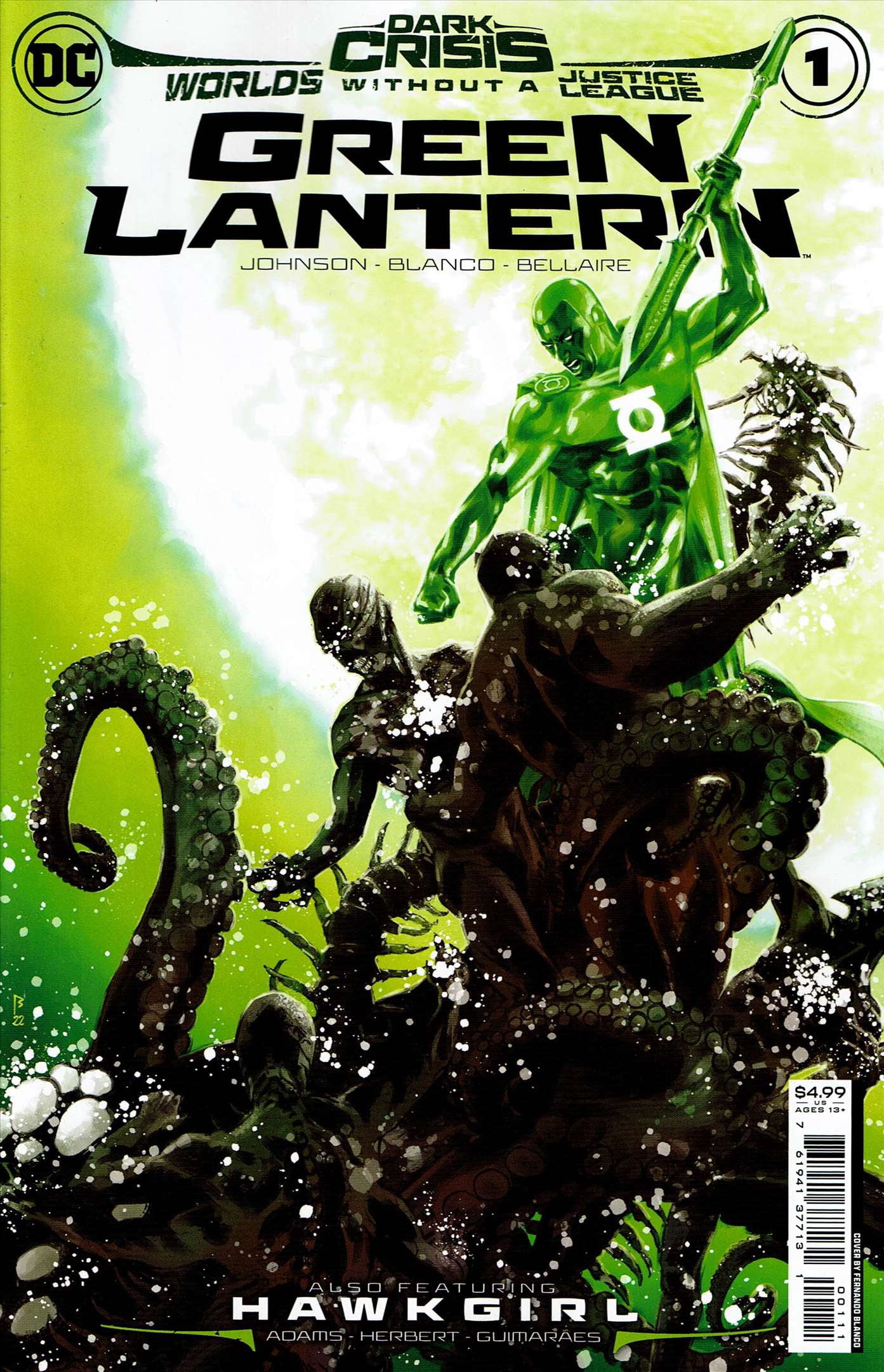 Cover of Dark Crisis: Worlds Without a Justice League - Green Lantern #1