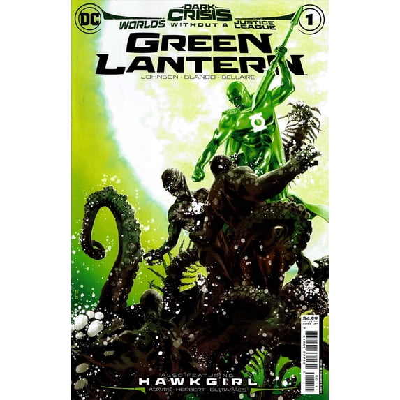 Dark Crisis: Worlds Without a Justice League-Green Lantern #1 VF ; DC Comic Book