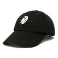 thumbnail image 4 of DALIX Ghost Embroidery Dad Hat Baseball Cap Cute Halloween in Black, 4 of 6
