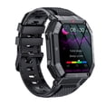 thumbnail image 1 of Reloj Deportivo Inteligente Irfora K55 Pantalla Táctil Completa IPS 1.85'' Cuerpo Resistente Negro, 1 of 8