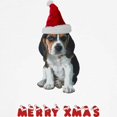 thumbnail image 3 of CafePress - Beagle Christmas Ringer T - 100% Cotton Ringed T-Shirt, 3 of 4