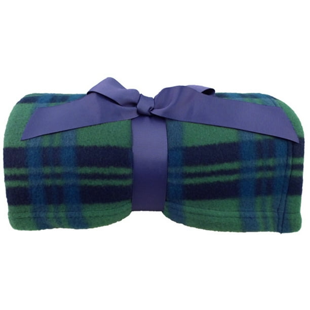 Simplicity Super Soft Warm Plaid Patterned Polar Fleece ...