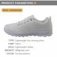 thumbnail image 3 of Women's Casual Sneakers Cute Medical Bear Print Flats Woman Cute Gradient Nursing Footwear Females Spring Loafers, 3 of 7