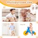 thumbnail image 5 of 1 par de rodilleras para gatear, rodilleras antideslizantes para gatear para bebés neutrales, funda protectora de seguridad para rodilleras para niños pequeños, 5 of 5