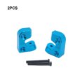thumbnail image 4 of Ounissouiy Soporte de brazo trasero de aleación de aluminio, 2 piezas, para 1/12 Wltoys 12428 12423, aleación de aluminio resistente y duradera Kits de construcción modelo Azul, 4 of 6