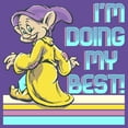 thumbnail image 2 of Juniors Snow White and the Seven Dwarfs Dopey I'm Doing My Best T Shirt, 2 of 4