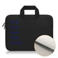 thumbnail image 2 of Housse d'Ordinateur Portable avec Poignée Compatible avec MacBook Pro 11-15.6 Pouces MacBook Air Notebook Sac en Suède Déperlant avec Petit Sac (Vert Menthe 11 Pouces), 2 of 15