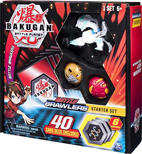Bakugan, Battle Brawlers Starter Set with Bakugan Transforming Creatures, Haos Howlkor, for Ages 6 and Up