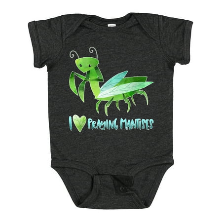 

Inktastic I Love Praying Mantises Gift Baby Boy or Baby Girl Bodysuit
