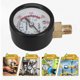 thumbnail image 2 of Manómetro de aire industrial para compresores de aire 0-12 kg con estuche Montaje trasero de alta precisión para herramientas neumáticas y sistemas de agua, 2 of 8