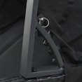 thumbnail image 5 of vidaXL 2-Person Sun Lounger with Canopy Poly Rattan Black, 5 of 5