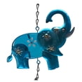 thumbnail image 4 of Ganfancp Pachyderm Wind Chime Metal Hierro Vidrio Pintado Artesanía Colgante Adornos Patio Jardín Balcón Ofertas Del Día Sólo En Línea Pequeño Elefante de Hierro Pintado Wind Chime*1, 4 of 5