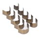thumbnail image 5 of Molde De Cuchillo De Cuero De 10 Piezas, Molde De Cuchillo De Cabeza De Correa De Reloj De Bricolaje Herramienta De Perforación De Cabeza De Cinturón De Cuero Hecha A Mano con Caja(Cola Redonda), 5 of 5