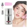 thumbnail image 2 of Matte Liquid Blush Highlight, 3-In-1 Blusher Cream, Sponge Head Applicator, Natural Finish, For Women, Buildable Coverage, Long-Lasting Wear, Hydrating Formula, Daily Makeup Essential | Plastic, B, 2 of 9