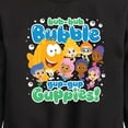 thumbnail image 3 of Bubble Guppies - Bub Bub Bubble Gup Gup Guppies - Toddler And Youth Crewneck Fleece Sweatshirt, 3 of 5