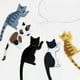 thumbnail image 5 of Naiovety gancho de gato de dibujos animados, imanes de nevera estéreo, gancho colgante, decoración del hogar, nevera, pegatinas Decoración del hogar No.04, 5 of 6