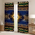 thumbnail image 2 of Erosebridal Tribal Aztec Curtains and Drapes (38Wx54L),Hippie Boho 30%-50% Blackout Curtains for Bedroom,Curtains for Living Room,Teenager Bedroom Decor, 2 of 6