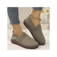 thumbnail image 5 of Women's Breathable Suede Clog Shoes with Soft Lining - Gentle On Feet for Day to Night, 5 of 6