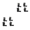 thumbnail image 4 of Kenally 4 Uds. Fabricación de precisión de plástico de pernos de bloqueo de palanca para una instalación segura tornillos de motocicleta Negro 2piezas, 4 of 6
