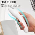 thumbnail image 4 of MORESEC Electric Foot File, Rechargeable Electric Foot File, Callus Remover for Dead Skin, Portable Foot Grinder with LED Light, Wet Dry Foot Pedicure Tool, USB Charging Foot Care Device, 4 of 9