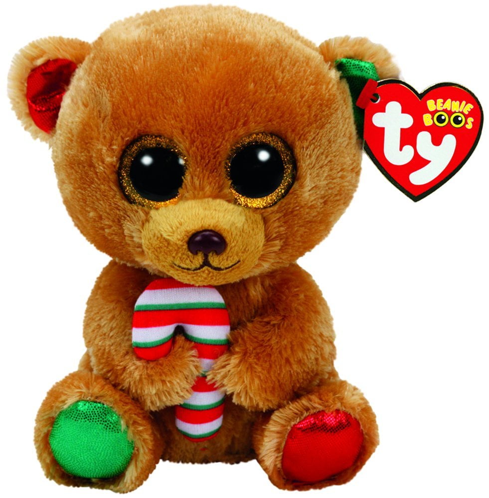 Ty Beanie Boo NICHOLAS the Christmas Bear 6" New with Tags 