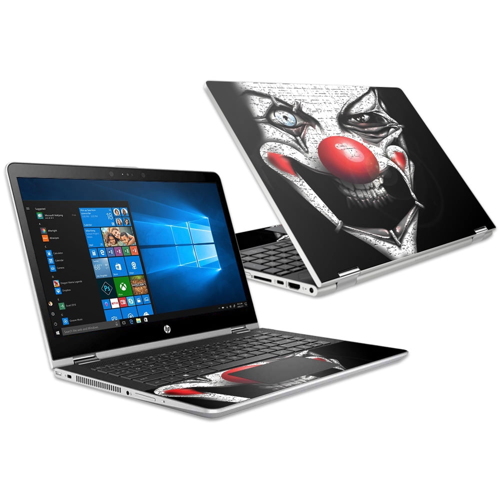 Skin for HP Pavilion x360 15.6" (2018) Evil Clown Protective