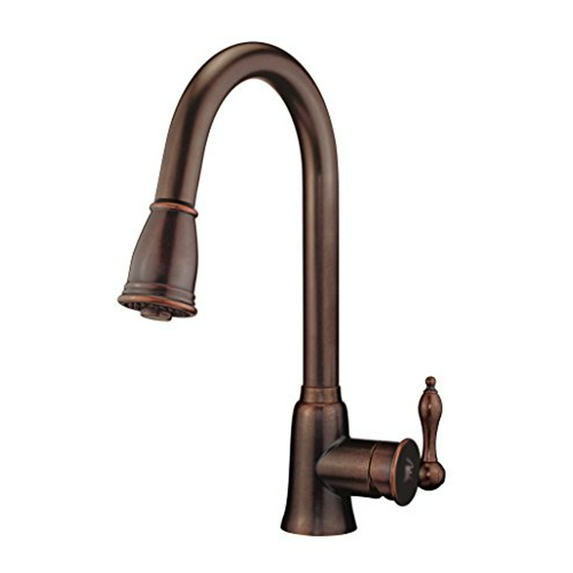 Danze D454410br Prince Single Handle Pull Down Kitchen Faucet With Snapback Retraction Tumbled Bronze Walmart Canada