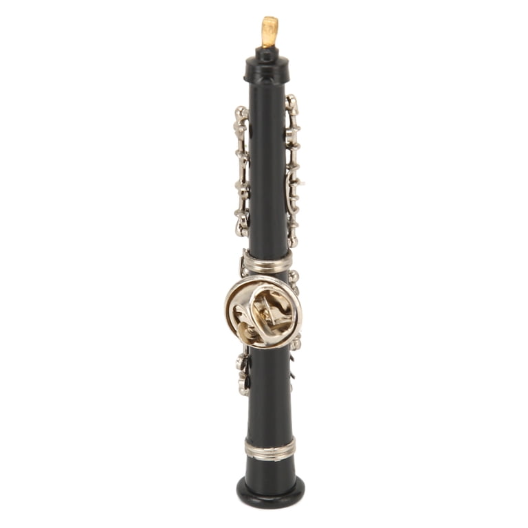BEIJIALY Miniature Musical Instrument, Miniature Oboe Brooch