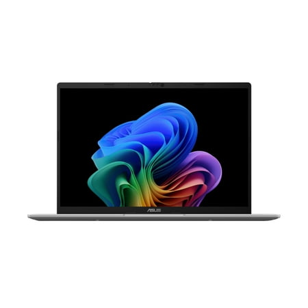 ASUS Vivobook 14 Laptop, 14" WUXGA 60Hz Display, Qualcomm Snapdragon X, Qualcomm Adreno GPU, 16GB RAM, 512GB SSD, Windows 11, Cool Silver, X1407QA-BS56