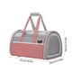 thumbnail image 2 of Bolsa plegable para mascotas | Bolsa de viaje portátil de mano para gatos y animales pequeños | Paño transpirable | Ligereza | Fácil almacenamiento | 18,5 x 10,23 x 10,23 pulgadas | 1 paquete |, 2 of 5