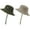 2 Pack Dark Khaki & Army Green, variant on Zando Sun Hats for Kids Breathable UPF 50  Bucket Hat for Boys Grils Adjustable Summer Beach Fishing Safari Hat