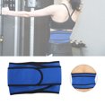 thumbnail image 4 of Bienvenido Soporte de cintura ajustable Soporte lumbar Protector de espalda inferior Cinturón deportivo de fitness (azul L), 4 of 4