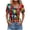 Multicolor, variant on Women Blouses and Tops Fashion Sexy Plus Size T Shirts Loose Fit Summer Clothes for Mature Women 2025 Vacation