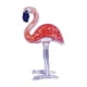 thumbnail image 1 of Decorative Glass Flamingo Figurine Animal Sculpture Ornament for Sophisticated Home Office Tabletop Display or Gifting Rose purple, 1 of 4