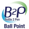 thumbnail image 6 of Pilot B2P Bottle-2-Pen Retractable Ball Point Ink Pens, Fine Point (0.7 mm), Black Ink, 5 Count, 6 of 8