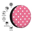 thumbnail image 4 of Yiaed Dots On Rose Red Background 标题-15 inch, 4 of 6
